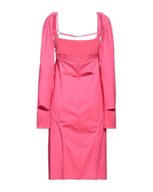 Jacquemus Pink Midi-Kleid