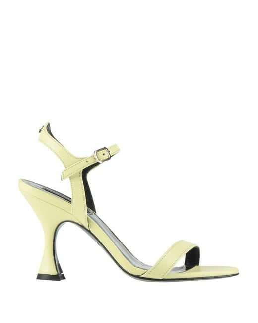 Patrizia Pepe Metallic Sandals