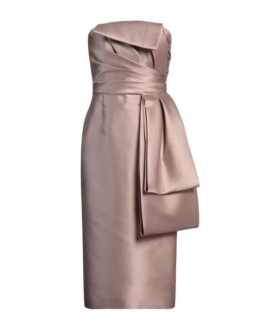 Alberta Ferretti Multicolor Midi-Kleid