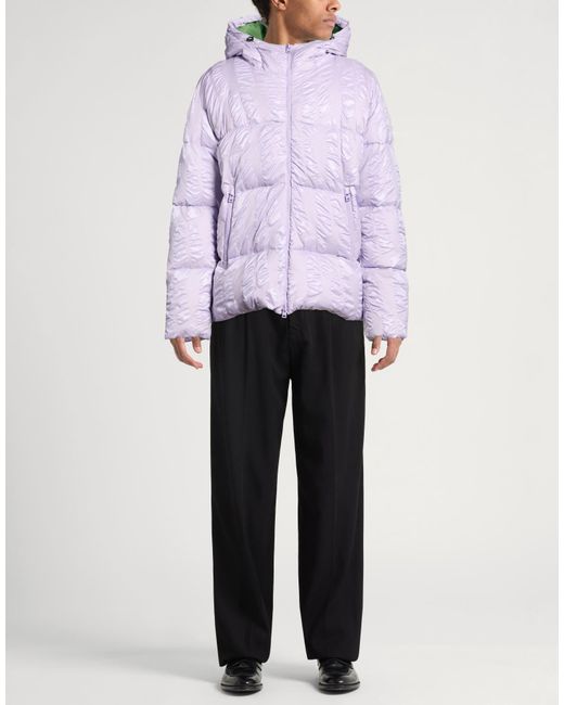 Herno Purple Globe Lilac Puffer Polyamide for men