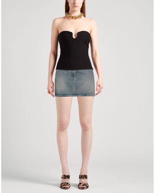 Givenchy Blue Denim Skirt