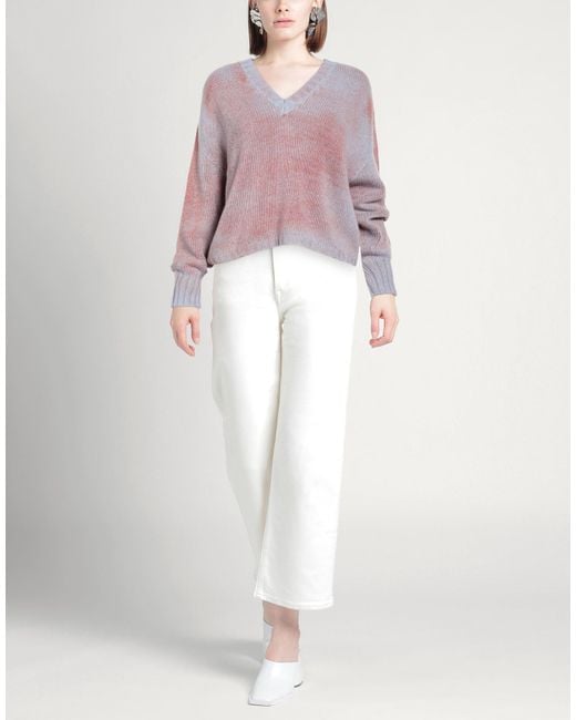 Aragona Pink Rust Sweater Cashmere