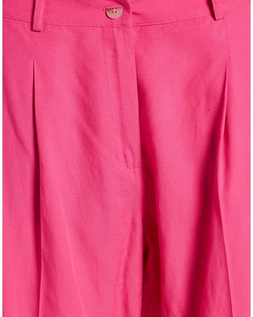 Please Pink Pants Viscose, Linen