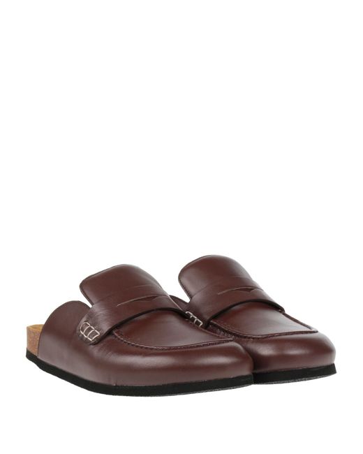 Mules & Zuecos J.W. Anderson de color Brown