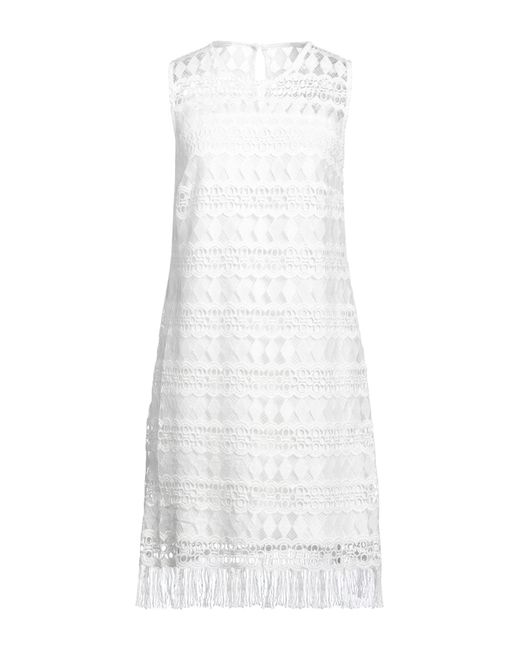Ana Alcazar White Mini Dress