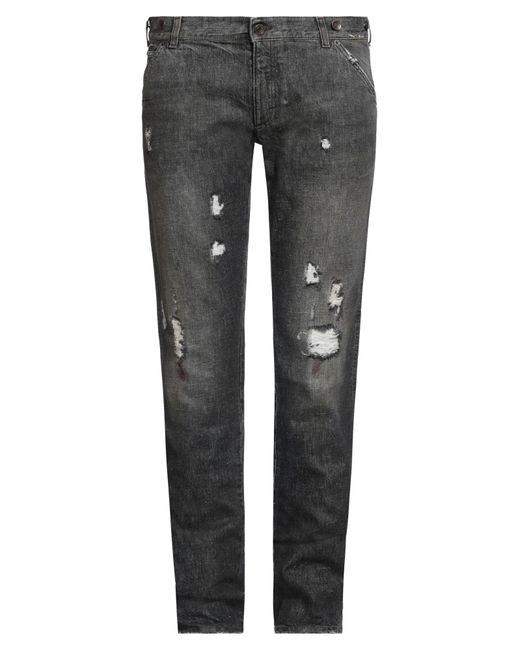Pantaloni Jeans di Dolce & Gabbana in Gray da Uomo