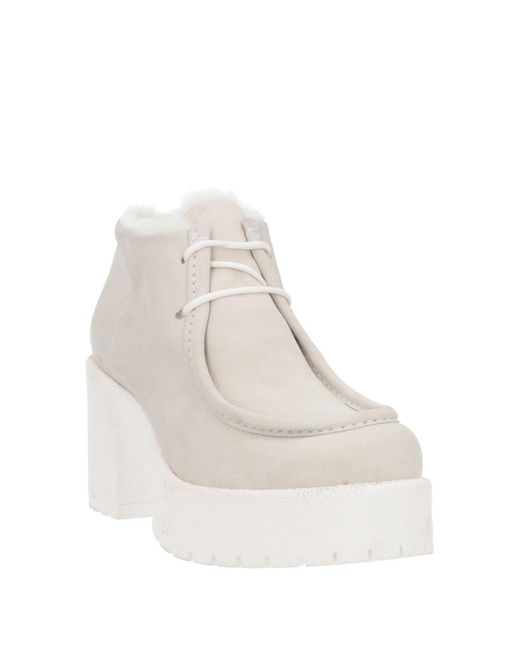 Lemarè White Schnürschuh