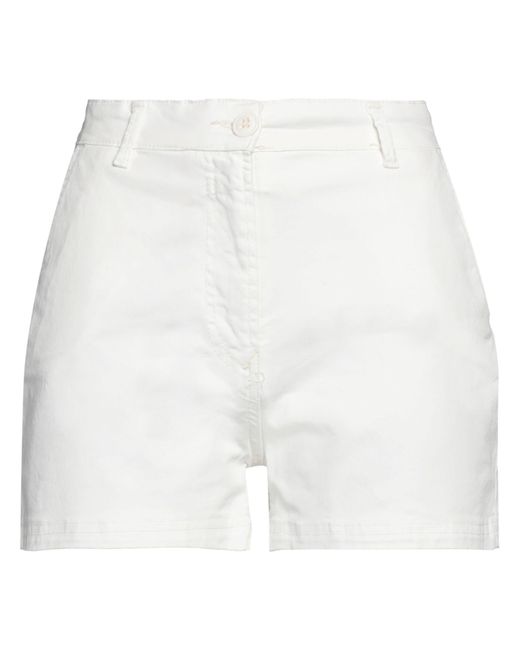 Bomboogie White Shorts & Bermuda Shorts