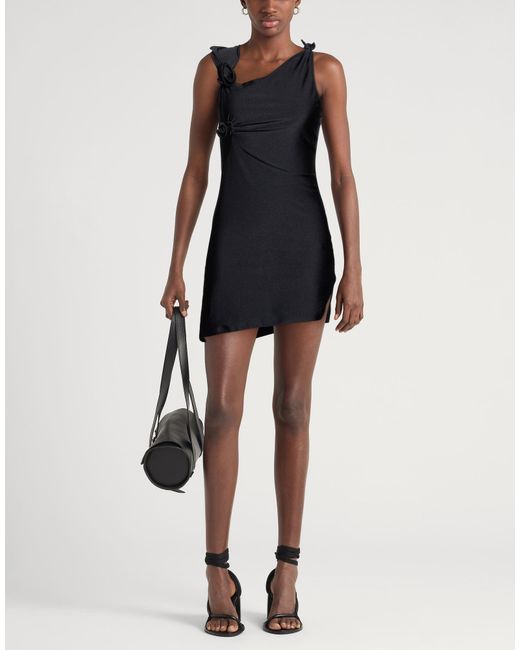 Coperni Black Mini Dress Polyamide, Elastane