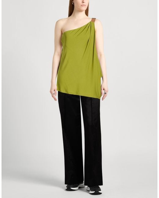 Alberta Ferretti Green Tops