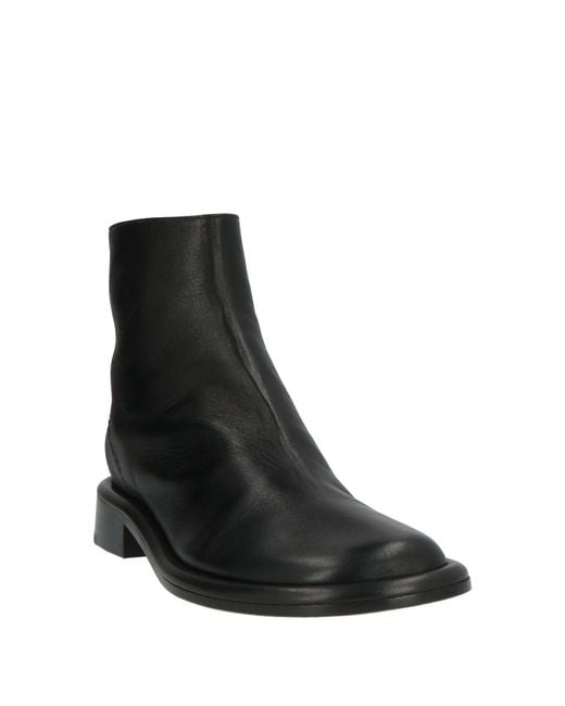 Proenza Schouler Black Ankle Boots Leather