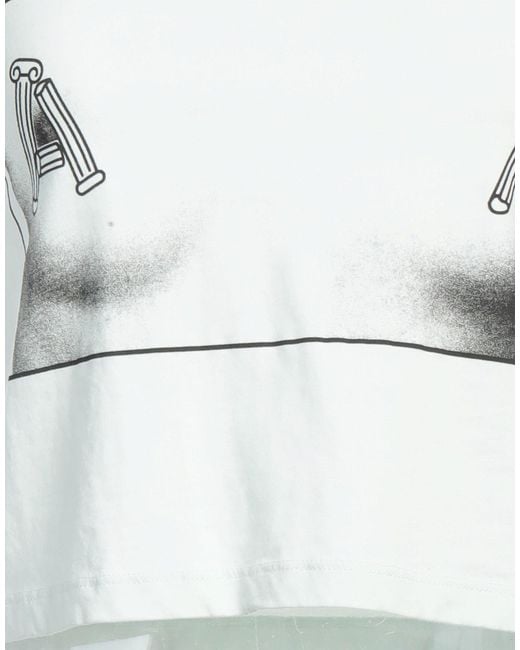 Aries White Tank Top Cotton