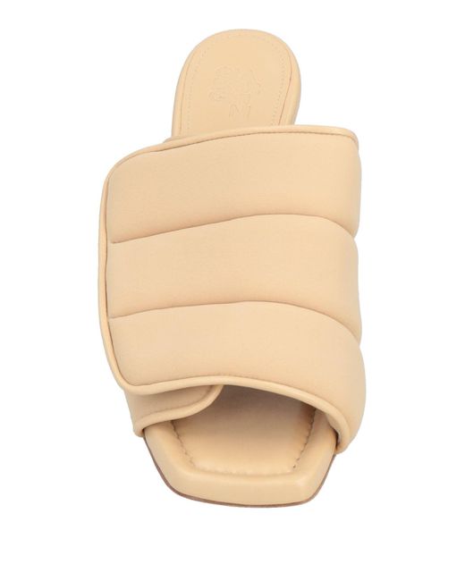 Gia Borghini Natural Sandals