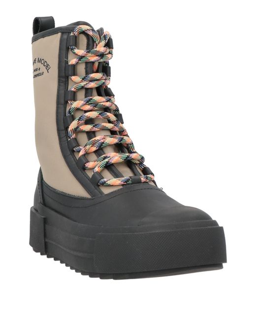 Philippe Model Brown Ankle Boots
