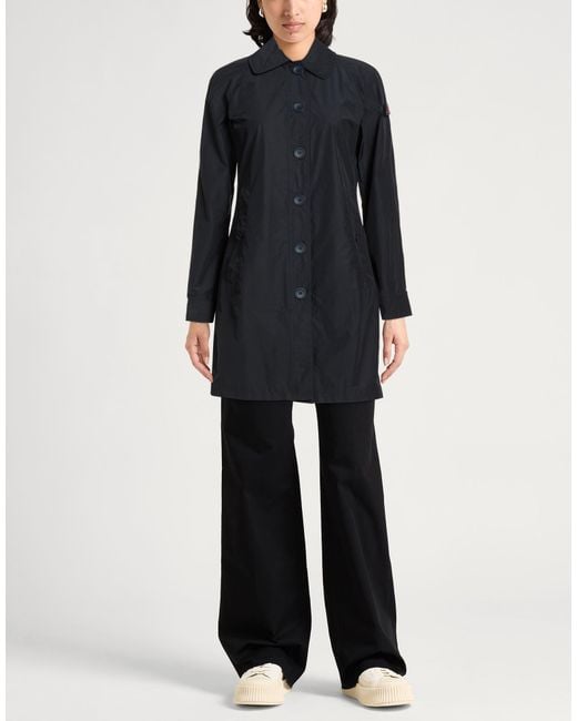 Peuterey Blue Overcoat & Trench Coat