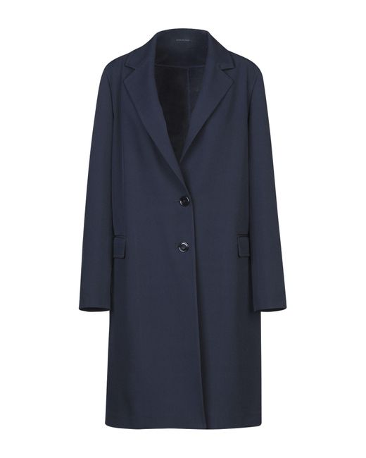 Tagliatore 0205 Blue Overcoat