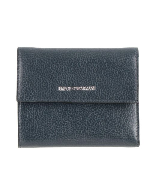 Emporio Armani Blue Wallets