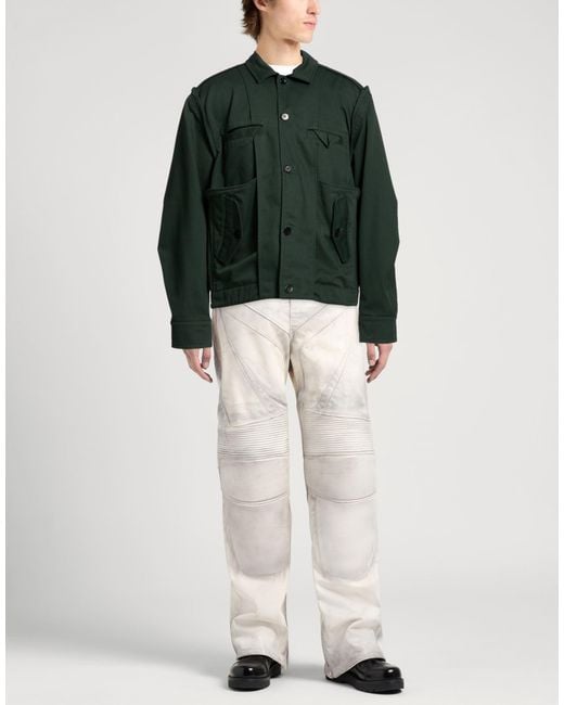 Undercover Green Dark Jacket Polyester, Cotton for men