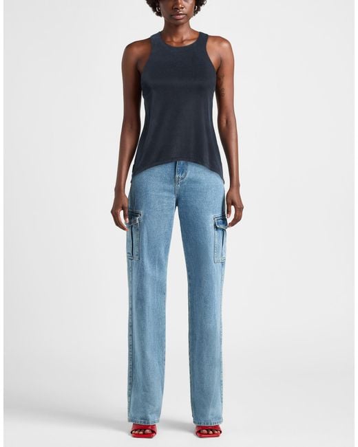 Rrd Blue Tank Tops