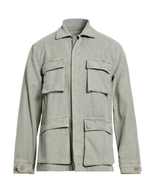 Crossley Gray Jacket Cotton for men