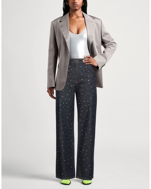 MSGM Blue Jeans Cotton