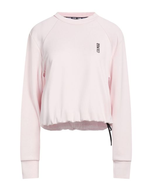 Colmar Pink Sweatshirt Polyester, Viscose, Elastane