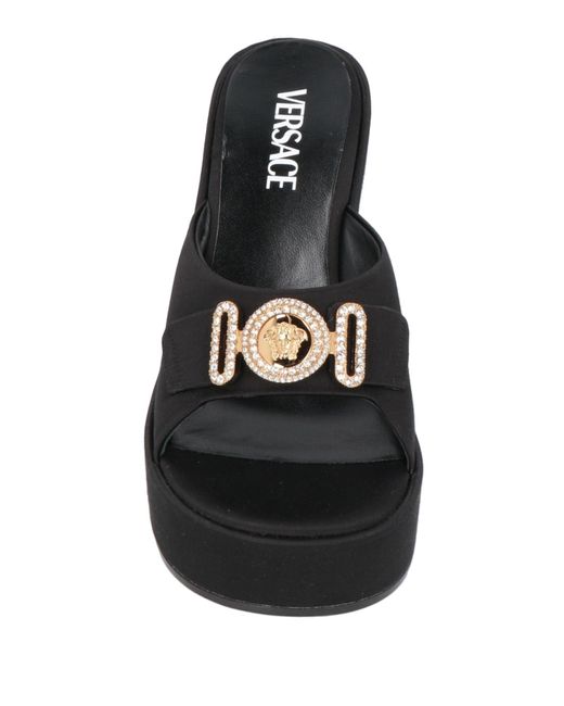 Versace Black Sandals