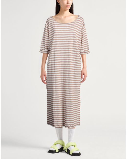 Sun 68 White Midi Dress