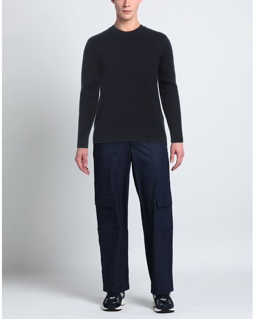 SELECTED Blue Midnight Sweater Organic Cotton for men