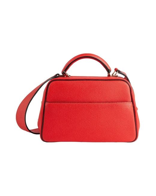 Valextra Red Handbag