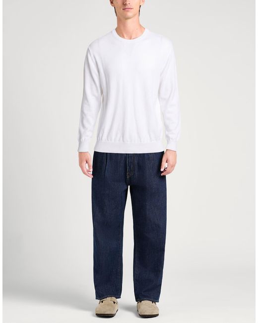 Pullover di Kangra in White da Uomo