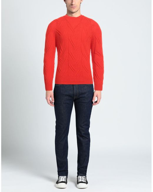 Drumohr Pullover in Red für Herren