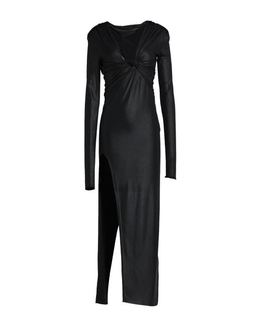 Rick Owens Lilies Black Long Dress