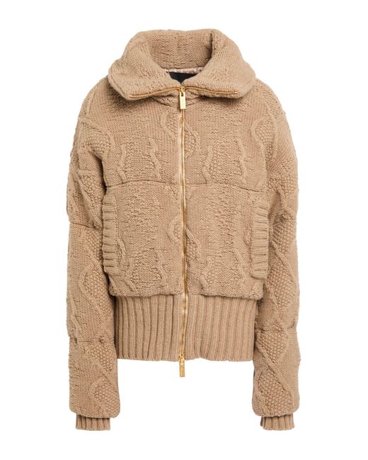 Blumarine Natural Sand Jacket Wool