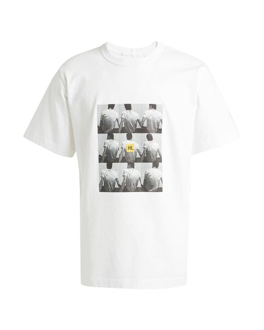 Helmut Lang White T-shirt for men