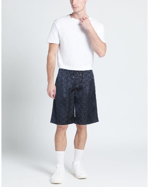 Versace Blue Shorts & Bermuda Shorts for men