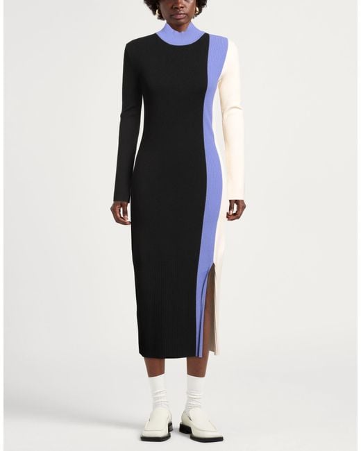 Patrizia Pepe Black Midi Dress