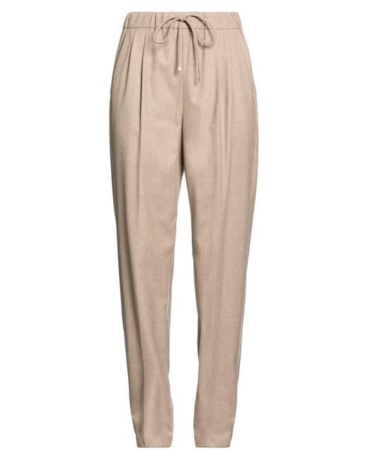 Max Mara Natural Pants Cashmere, Elastane