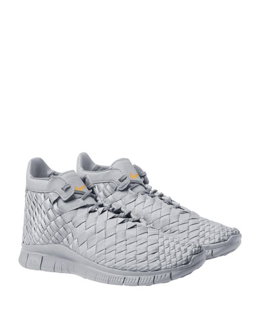 gray nike high tops