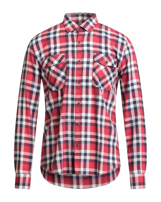 Barbour Red Shirt for men