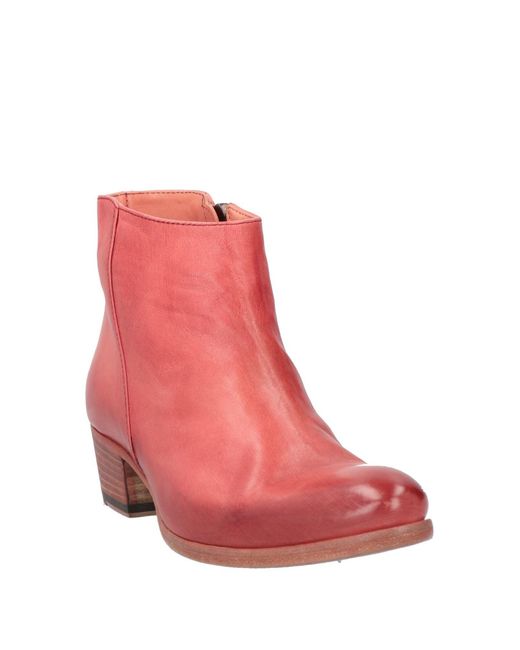 Pantanetti Pink Ankle Boots