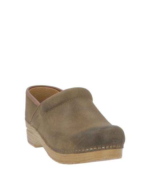 Dansko Brown Mules & Clogs Leather