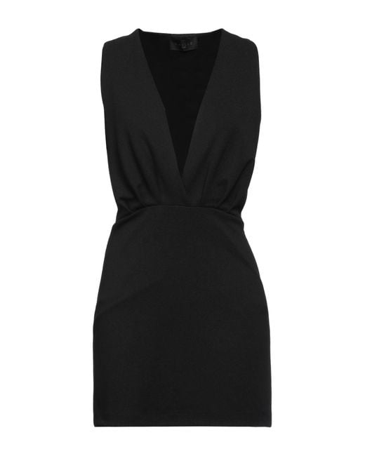 Robe courte Gaelle Paris en coloris Black