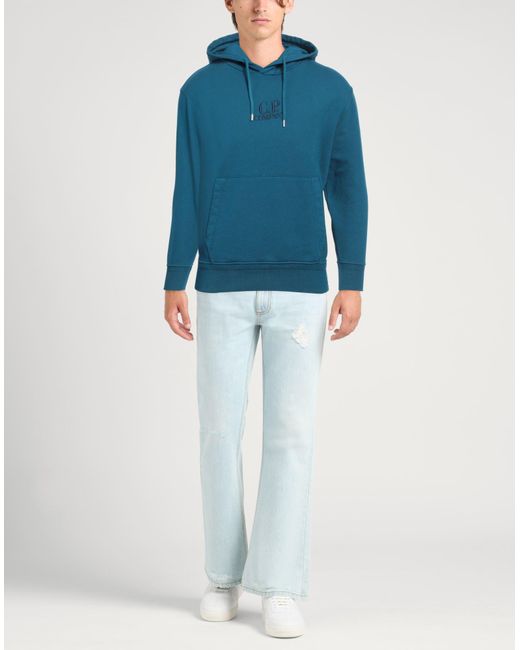 C P Company Blue Sky Sweatshirt Cotton for men