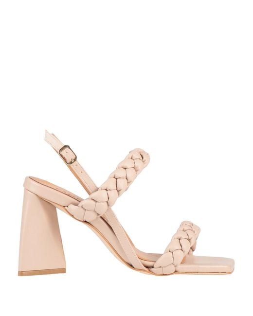 CafeNoir Natural Sandals Textile Fibers