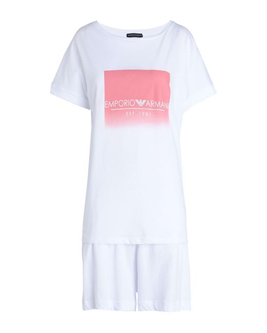 Emporio Armani White Sleepwear