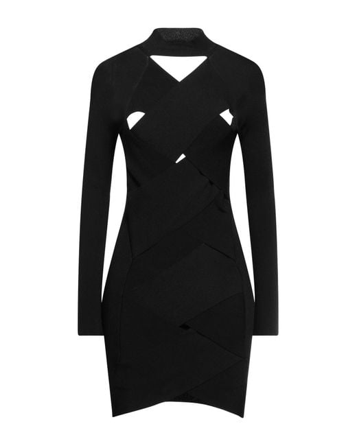Ssheena Black Mini Dress