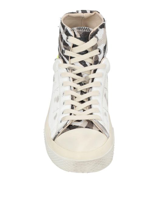 HIDNANDER White Trainers