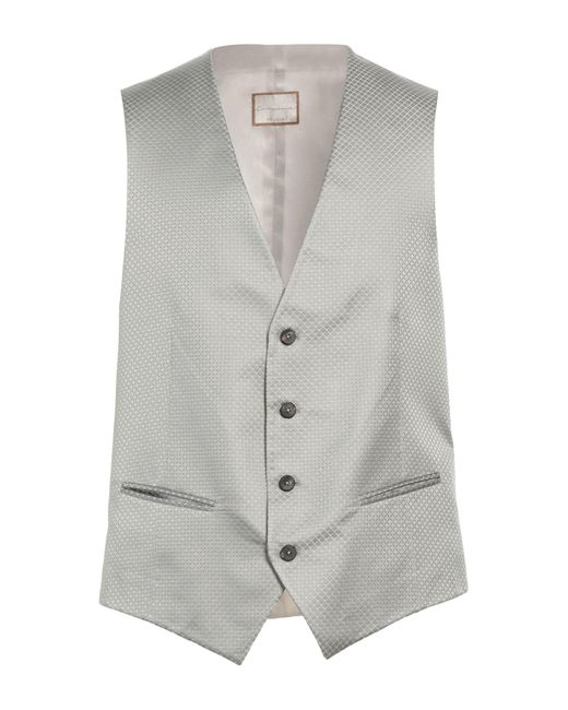 Pal Zileri Gray Tailored Vest for men