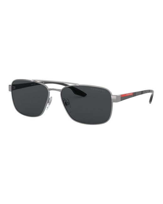 Prada Linea Rossa Sonnenbrille in Black für Herren